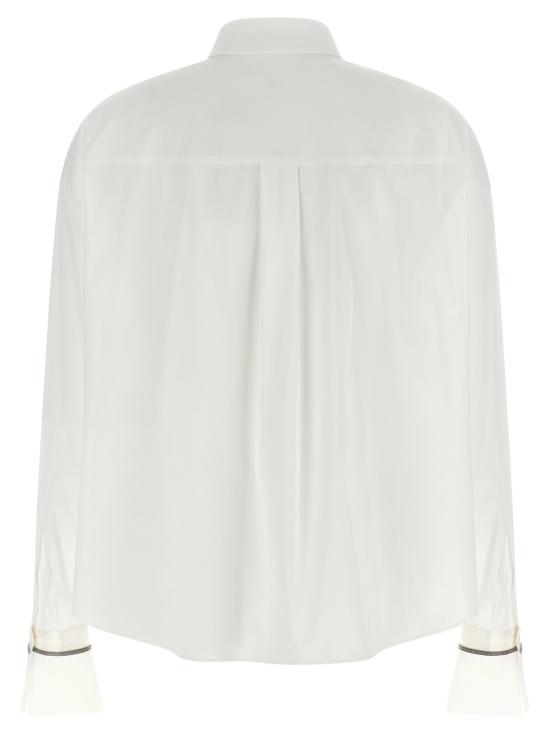  브루넬로 쿠치넬리 셔츠 LDM0091M2M06C159 WHITE - BRUNELLO CUCINELLI