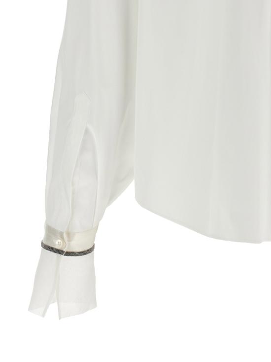  브루넬로 쿠치넬리 셔츠 LDM0091M2M06C159 WHITE - BRUNELLO CUCINELLI