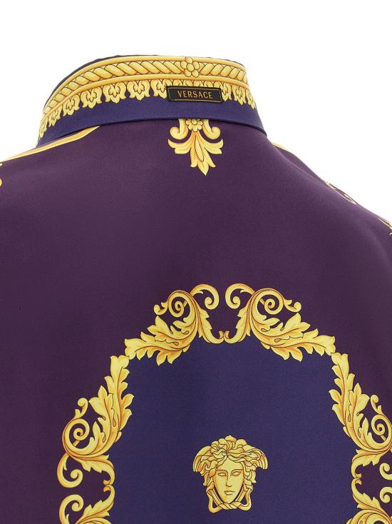  베르사체 셔츠 LD10245201A192545UL30 PURPLE - VERSACE