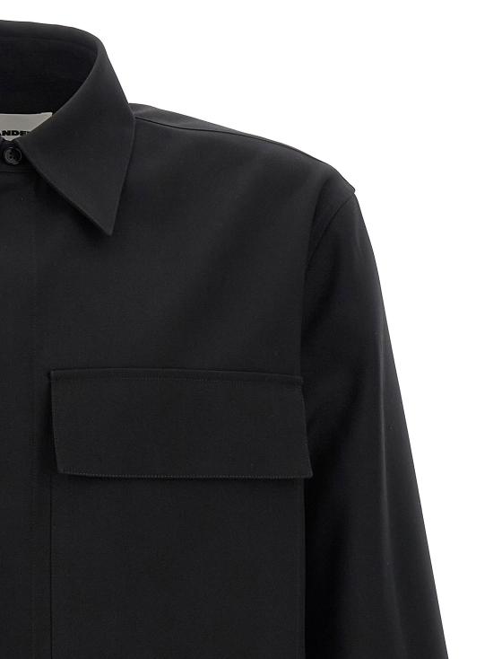  질샌더 셔츠 LDJ23DL0104J40159001 BLACK - JIL SANDER
