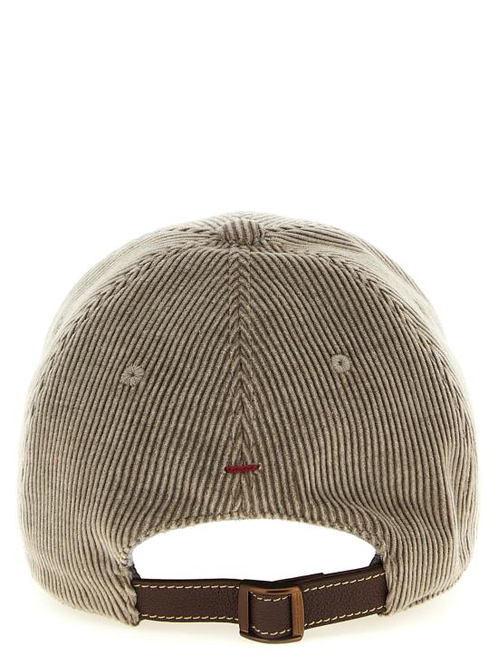  브루넬로 쿠치넬리 볼캡 LDMY4999850CWV75 STONE - BRUNELLO CUCINELLI