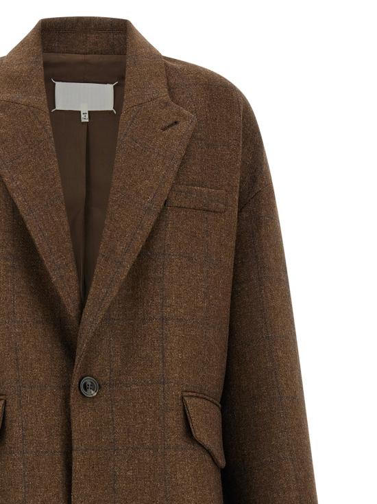  마르지엘라 코트 LDS29AA0326M36130141F BROWN - MAISON MARGIELA