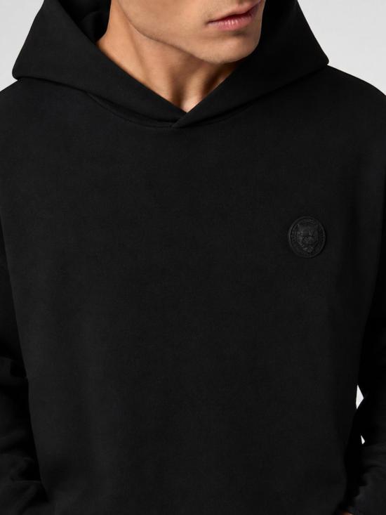 26FW 플레인스포츠 긴팔 티셔츠 FAFCMJB3974SJY001N 02 Black - PLEIN SPORT