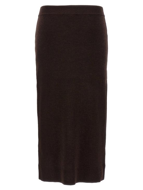  빅토리아 베컴 스커트 LD1325KSK006604ADARKCHOCOLATE BROWN - VICTORIA BECKHAM