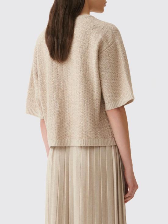 26FW 파비아나 필리피 스웨터 MAD216F388M327 0167 Beige - FABIANA FILIPPI