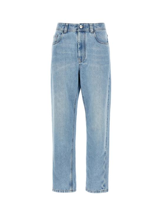  브루넬로 쿠치넬리 데님 팬츠 210000033225 BLUE - BRUNELLO CUCINELLI
