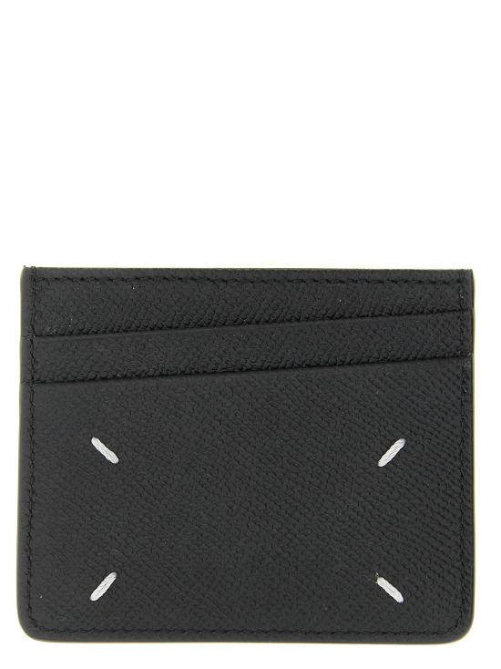  마르지엘라 명함지갑 LDSA1VX0006P4745T8013 BLACK - MAISON MARGIELA