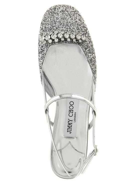  지미추 스니커즈 LDBELINDASBFLATJDPSILVER - JIMMY CHOO