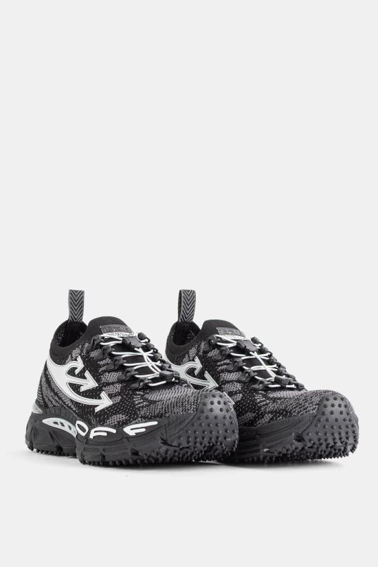  오프화이트 스니커즈 FW26H163 OF06207001 1072 Black Silver EU40 - OFF WHITE