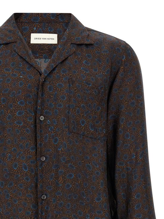  드리스 반 노튼 셔츠 LD2620207134006703 BROWN - DRIES VAN NOTEN