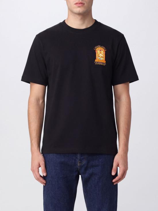 26FW 카사블랑카 반팔 티셔츠 MAW26JTS001 13 Black
