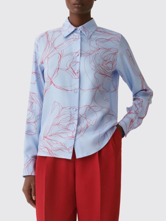 26FW 파비아나 필리피 셔츠 CAD216F233M307 5157 Gnawed Blue