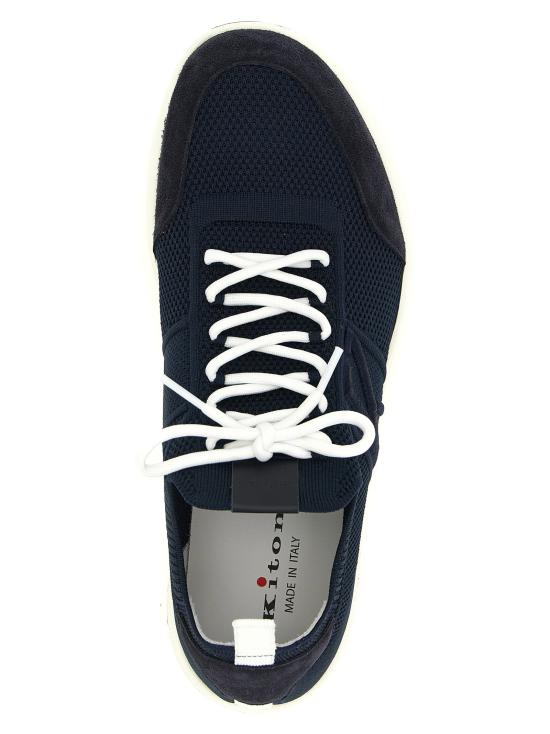  키톤 스니커즈 LDUSSA031N01217180 NAVY - KITON