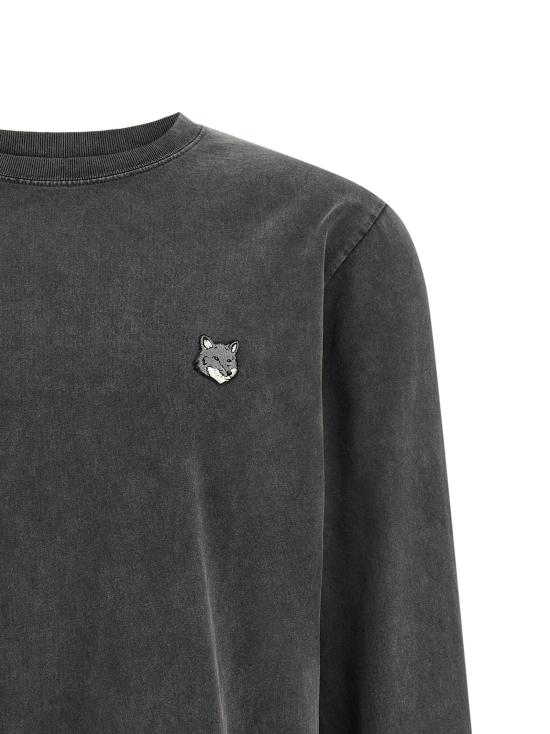  메종키츠네 탑 LDPM00119KJBIT70519 CHARCOAL - MAISON KITSUNE