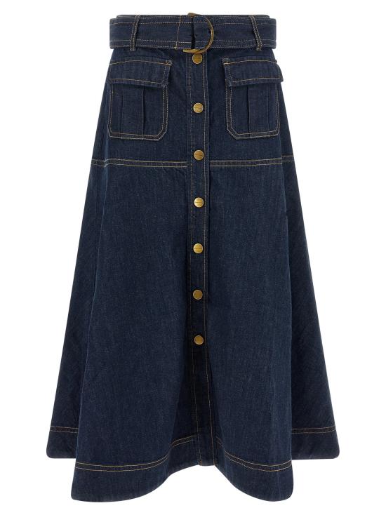  짐머만 스커트 LD0520SF26RHABL NAVY