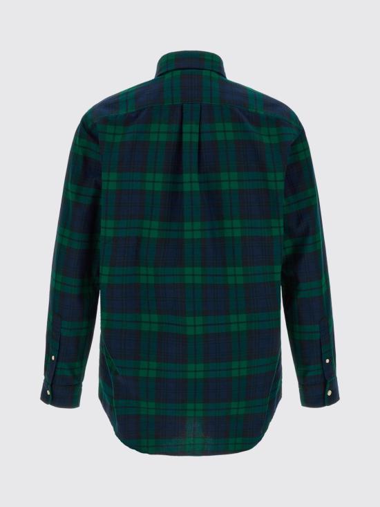 26FW 폴로 랄프로렌 커스텀 핏 체크 셔츠 710922273 501 Blue - POLO RALPH LAUREN