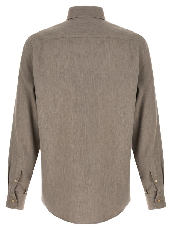  브루넬로 쿠치넬리 셔츠 LDMY6370627C024 TAUPE - BRUNELLO CUCINELLI