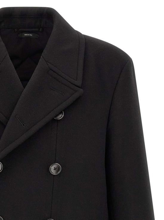  톰포드 코트 LDOCL022FMW076NAA BLACK - TOMFORD
