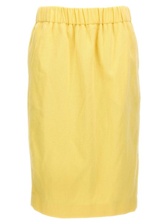  드리스 반 노튼 스커트 LD2420108409346206 YELLOW
