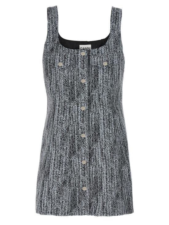  가니 점프수트 LDW0186371 GRAY