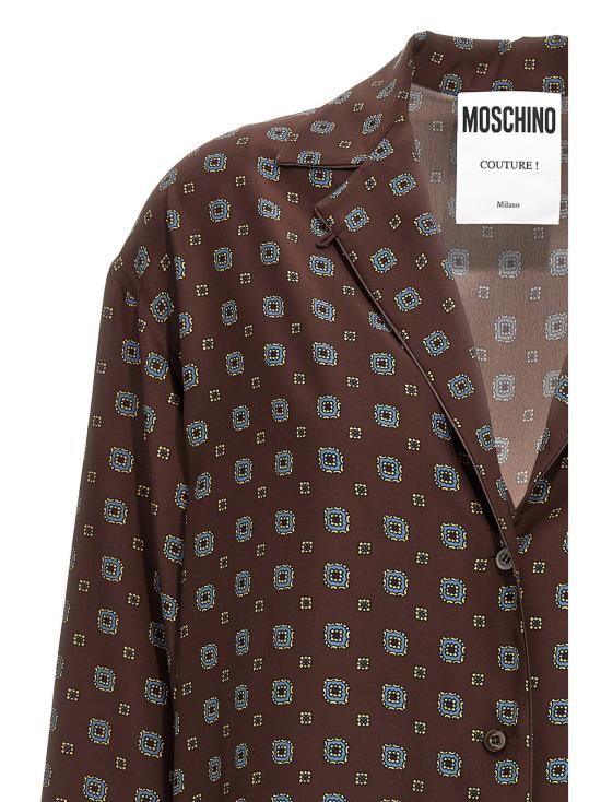  모스키노 셔츠 LDA020554551102 BROWN - MOSCHINO