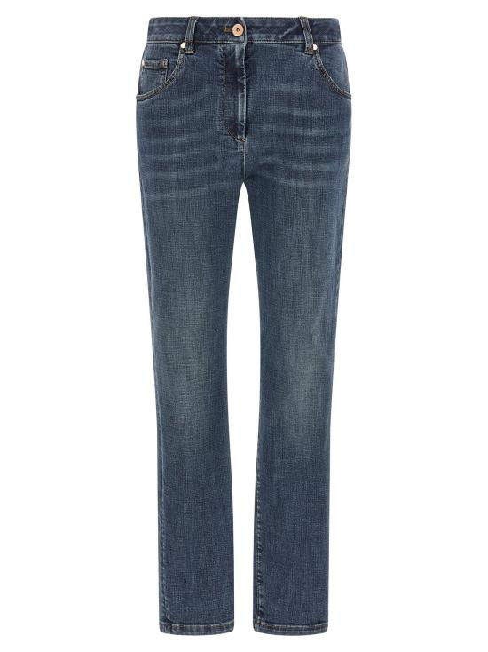  브루넬로 쿠치넬리 데님 팬츠 LDMB065P5679C8339 BLUE