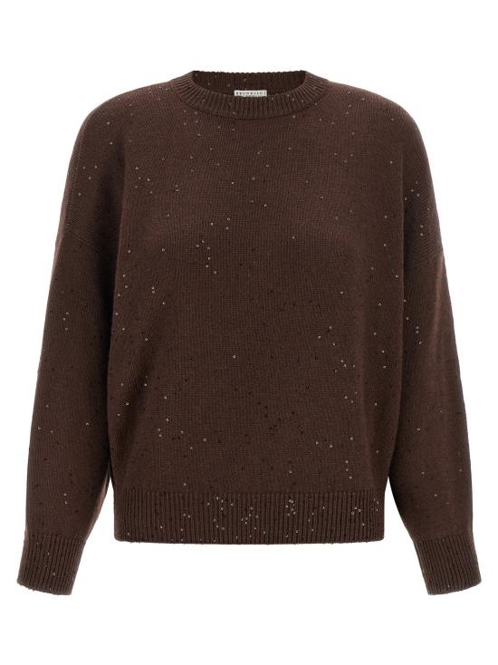  브루넬로 쿠치넬리 스웨터 LDM73540820C4211 BROWN