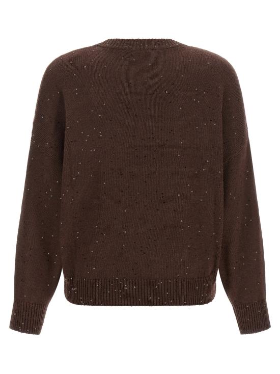  브루넬로 쿠치넬리 스웨터 LDM73540820C4211 BROWN - BRUNELLO CUCINELLI