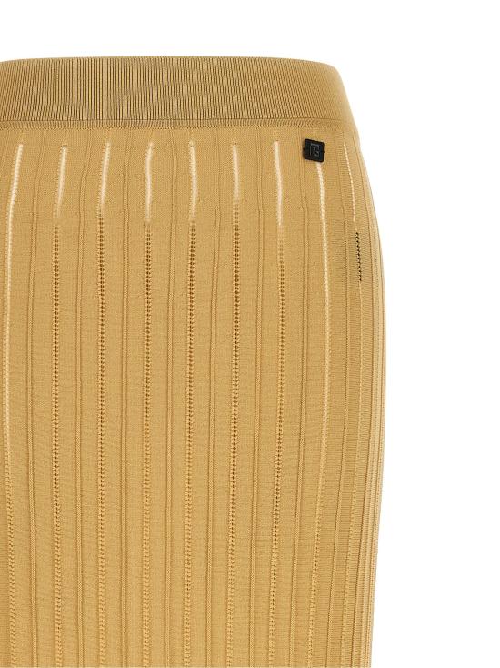  발망 스커트 LDGF0LC233KJ631GQ BEIGE - BALMAIN