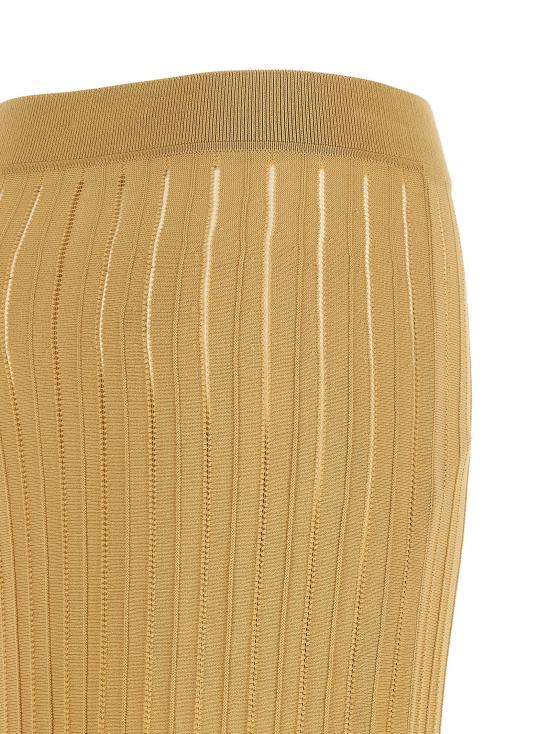  발망 스커트 LDGF0LC233KJ631GQ BEIGE - BALMAIN