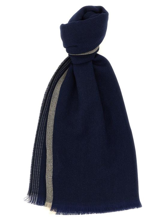 브루넬로 쿠치넬리 머플러/스카프 LDMSC665ORCL616 NAVY