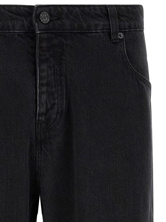  발망 데님 팬츠 LDHH1MI115DG130PC BLACK - BALMAIN