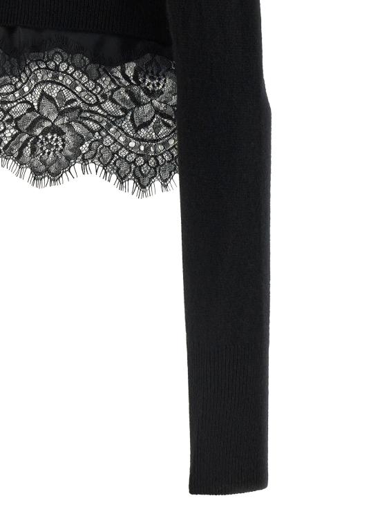  에르마노 설비노 가디건 LDD492N301APPYU95708 BLACK - ERMANNO SCERVINO