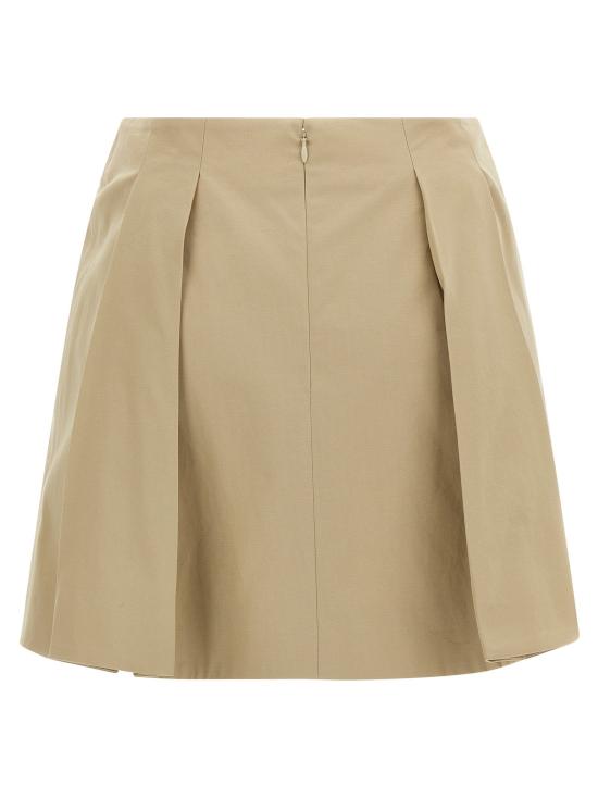  발망 스커트 LDGF1LBB34CG430AN BEIGE - BALMAIN