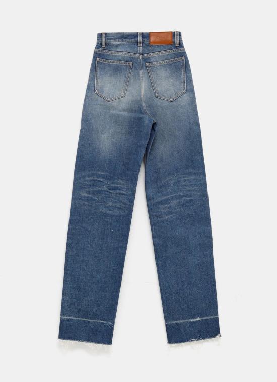 끌로에 데님 팬츠 FW26F372 CH26ADP45159 40B DarkCobalt 25 BLUE - CHLOE