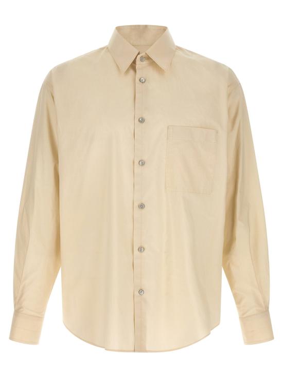  르메르 셔츠 LDSH1236LF1500WH048 CREAM