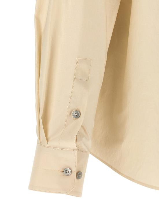  르메르 셔츠 LDSH1236LF1500WH048 CREAM - LEMAIRE