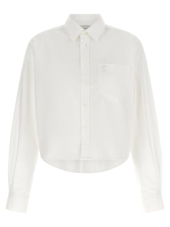  아미 셔츠 LDFSH876CO0031168 WHITE
