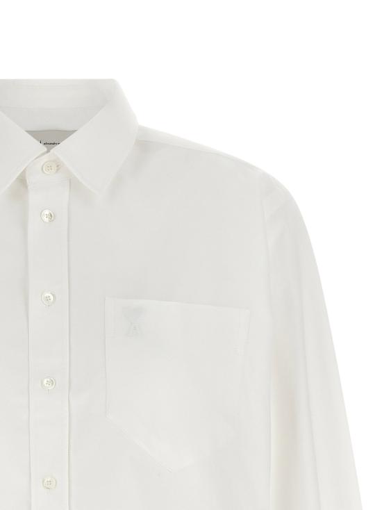  아미 셔츠 LDFSH876CO0031168 WHITE - AMI