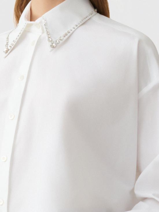 26FW 파비아나 필리피 셔츠 CAD216F313M268 21 White - FABIANA FILIPPI