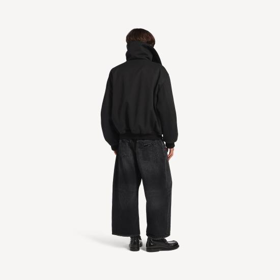  발렌시아가 데님 팬츠 FW26H450 A001TU TUW54 1000 Black 29 - BALENCIAGA