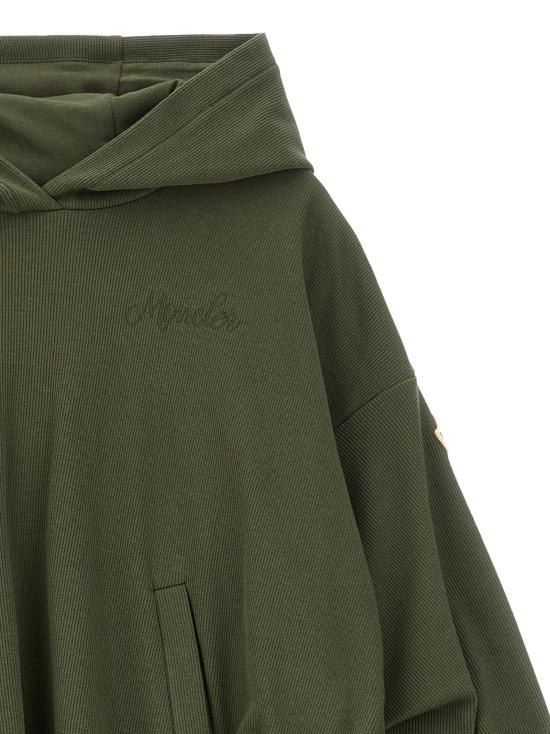  몽클레어 후드 티셔츠 LDL19548G0000689AHP825 OLIVE - MONCLER