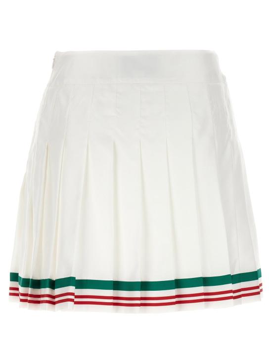  카사블랑카 스커트 LDWF23SK03201CASAWAY WHITE - CASABLANCA