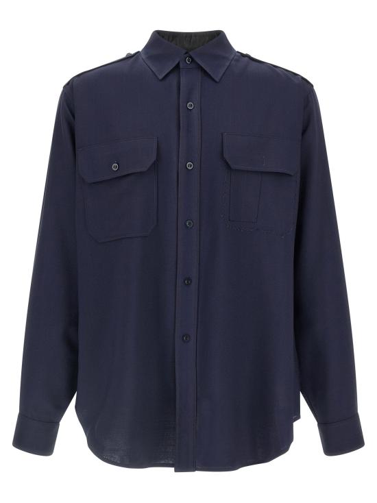  마르지엘라 셔츠 LDS50DT0059M35524470 NAVY