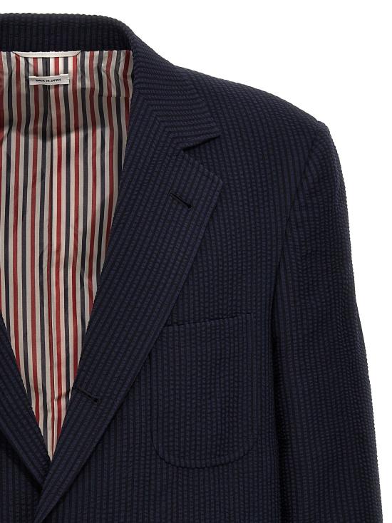  톰브라운 자켓 LDMJR094A006455415 NAVY - THOM BROWNE