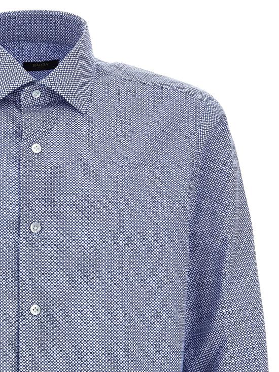  발바 셔츠 LDK1U12P01440080002 BLUE - BARBA