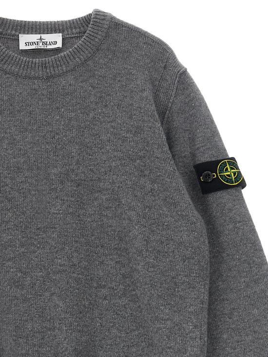  스톤 아일랜드 스웨터 LDL2S165100002S00M1V0M67 GRAY - STONE ISLAND