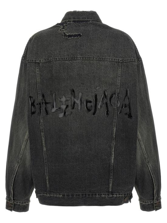  발렌시아가 자켓 LD681690TBP471205 CHARCOAL - BALENCIAGA