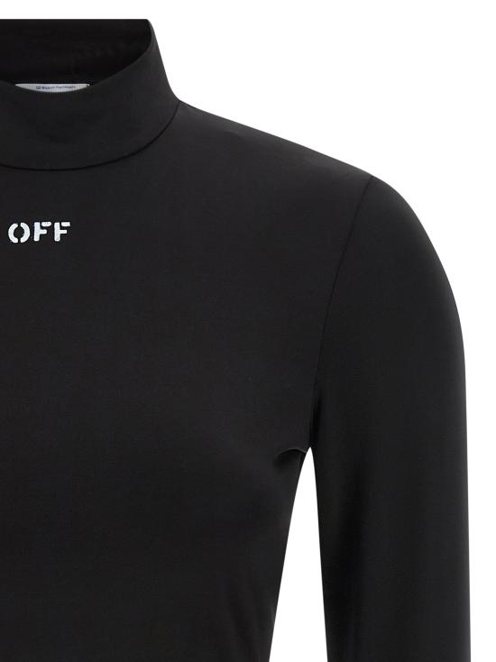  오프화이트 탑 LD2FB00628TW003W003 BLACK - OFF WHITE