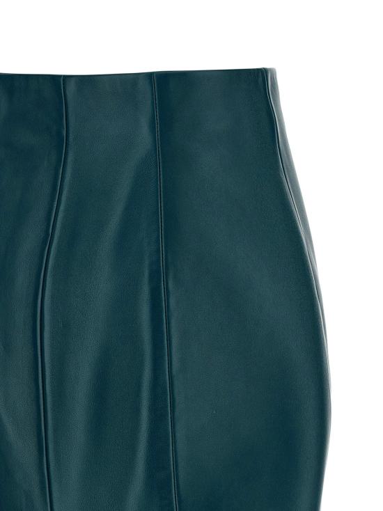  발망 스커트 LDHF1LC266LE356HR PETROL BLUE - BALMAIN